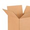 25 Psc Corrugated Boxes, Durable Kraft, Packing and Shipping 16 x 16 x 16 Inch